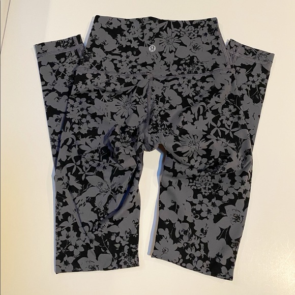 lululemon athletica Pants - Lululemon Align ll Floral High-Rise 25”